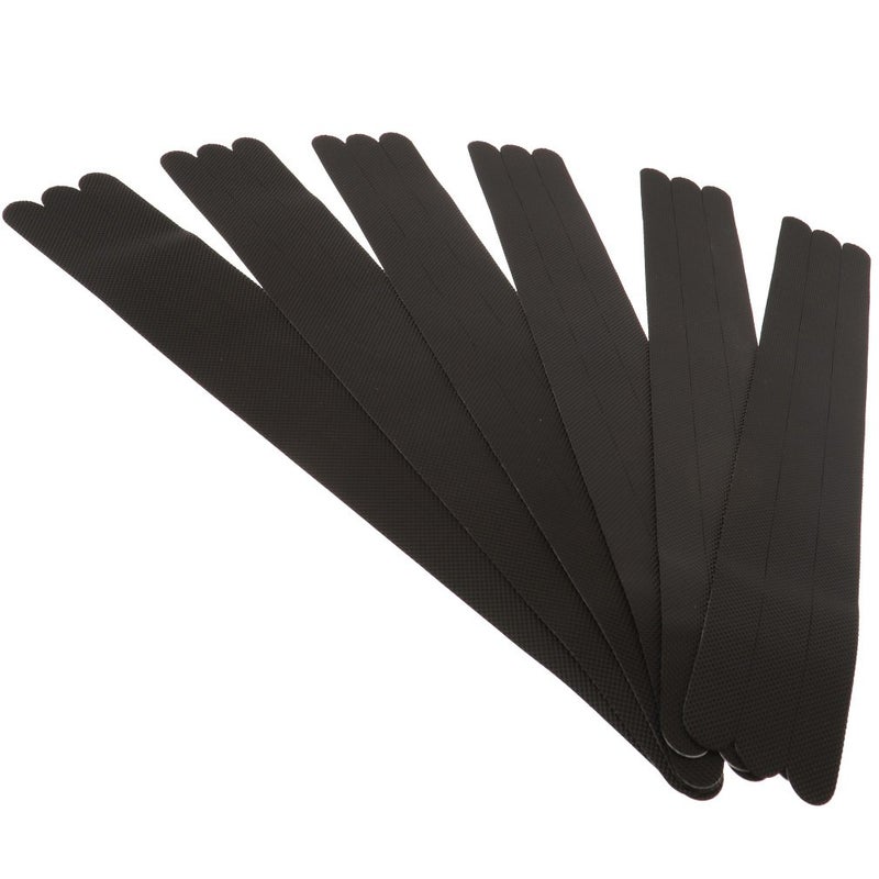 SING F LTD 18pcs Black Non-Slip Safety Bathroom Bath Tub Tape Sticker Adhesive Stripes Shower Treads - Image 1